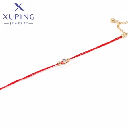 Браслет червона нитка  Xuping 70213 фото | Brulik