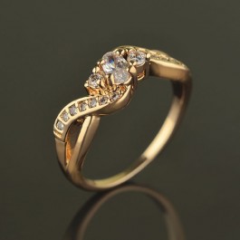  Позолоченное кольцо Fallon 83201663