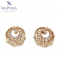 Позолочені сережки-гвоздики  Xuping 24795