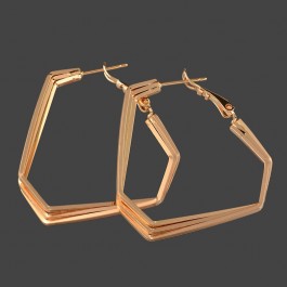 Позолоченные  серьги  XP 20417