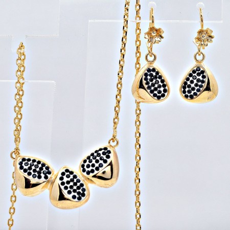 Шикарный комплект  60368-черный фото | Brulik