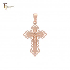 Позолочений хрестик  Fallon 86235812 фото | Brulik
