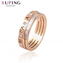 Кольцо стальное позолоченное Xuping 16264