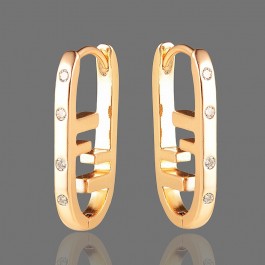 Позолочені сережки Xuping 22978