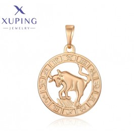 Позолочений кулон Xuping 32454 - телець