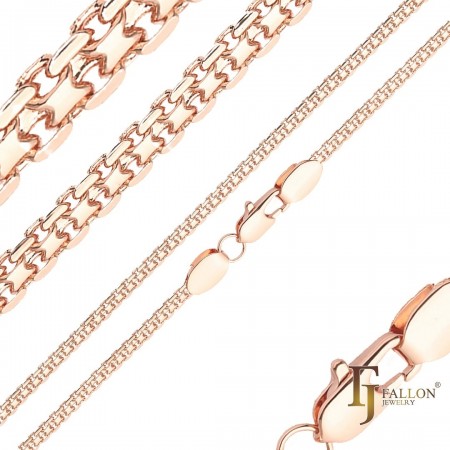 Позолочений ланцюжок  Fallon 84100022-60 фото | Brulik