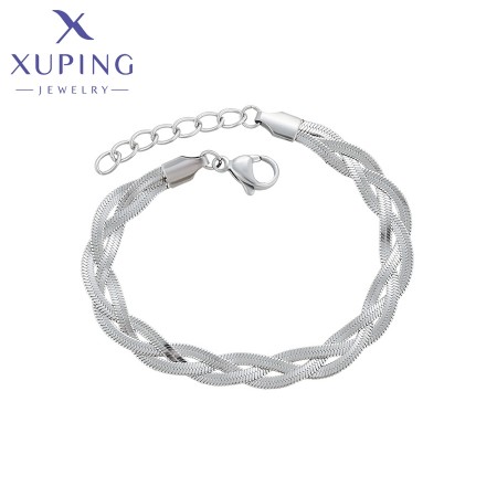 Сталевий браслет Xuping T000946003 фото | Brulik
