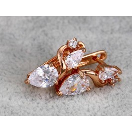 Изысканные серьги 27098 - белый