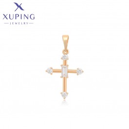 Позолочений хрестик Xuping X000708114