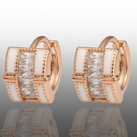 Позолочені сережки Xuping 24331 фото | Brulik