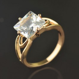 Позолоченное кольцо с фианитами Fallon 83200102