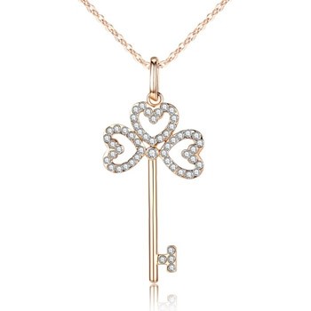 Позолоченная цепочка с кулоном Italina 76358003 фото | Brulik