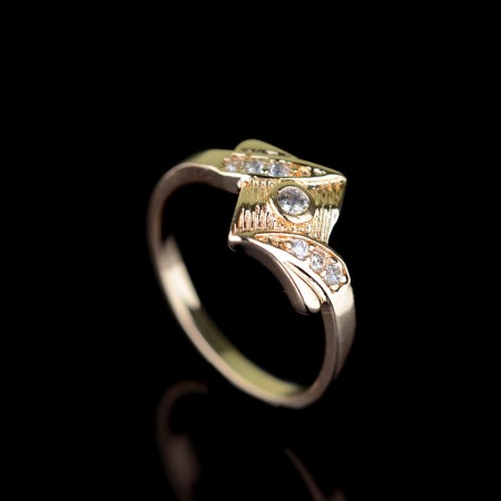 Позолоченное кольцо Fallon 83200812 фото | Brulik