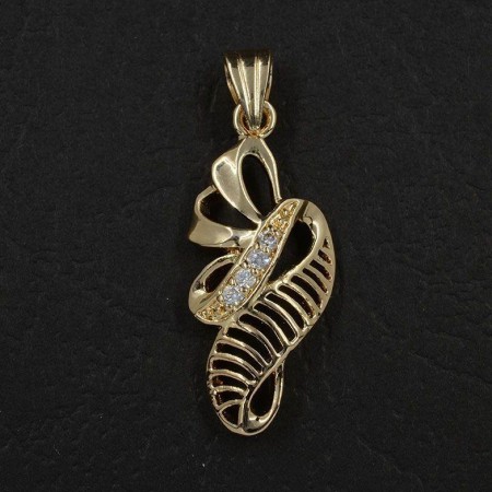 Позолоченный кулон с фианитами Fallon 8623044 фото | Brulik