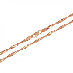 Позолочений ланцюжок Fallon 84100021-55 фото | Brulik