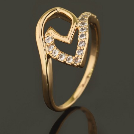 Позолоченное кольцо Fallon 83200018 фото | Brulik