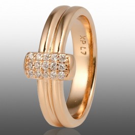 Позолочена каблучка  Xuping 10931