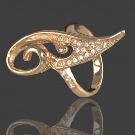 Позолоченное кольцо Fallon 8320975