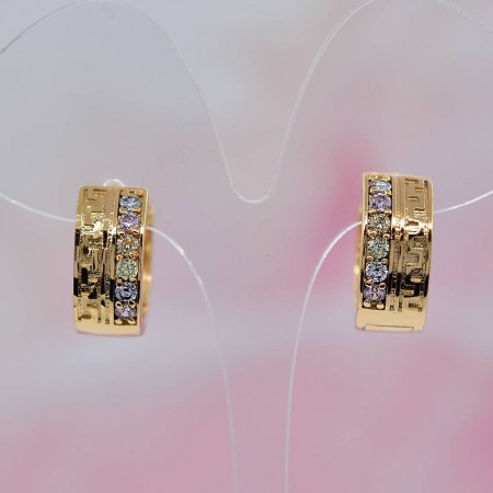 Сказочные серьги ХР 10-2225-мультиколор фото | Brulik