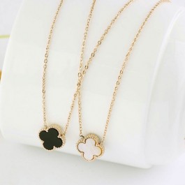 Сталевий ланцюжок уу стилі Ван Кліф колір жовтий 14 К 40180-14 mm