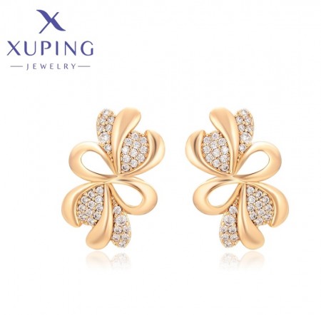 Позолочені сережки Xuping X001098880 фото | Brulik