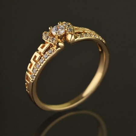 Позолоченное кольцо XP 1029 фото | Brulik