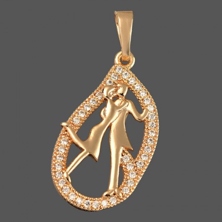 Позолоченный кулон  XP 3615 фото | Brulik