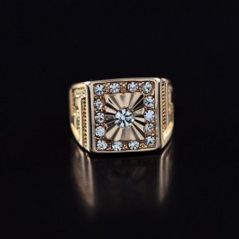 Позолоченное кольцо с фианитами Fallon 8320707