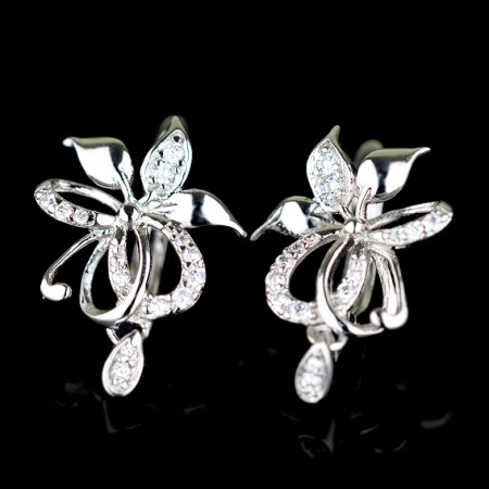 Позолоченные серьги XP 9310 фото | Brulik