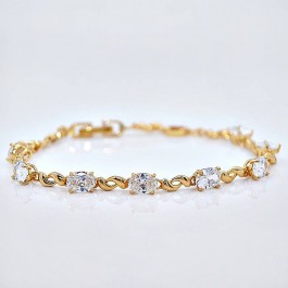 Шикарный браслет  71231 - белый