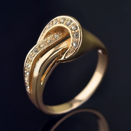 Позолоченное кольцо Fallon 8320418 фото | Brulik