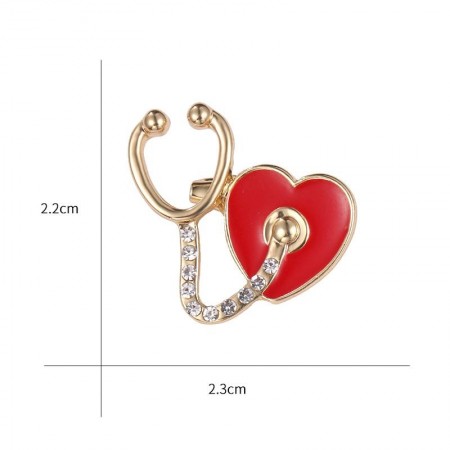 Брошь позолоченная  8669 фото | Brulik