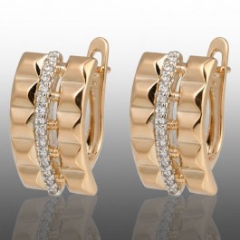 Позолочені сережки  Xuping 24750