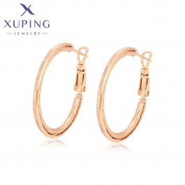 Позолочені сережки кільця Xuping X001000291