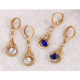 Креативные серьги 26774-белый