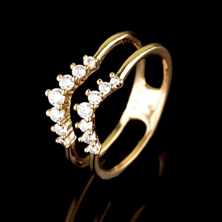 Позолоченное кольцо XP 1234 фото | Brulik