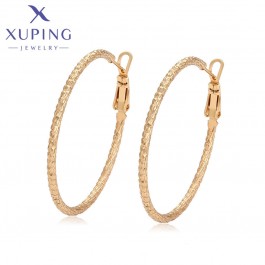 Позолочені сережки кільця Xuping X000948660