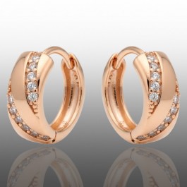 Позолочені сережки Xuping 24653