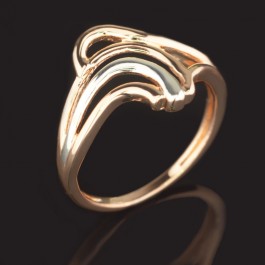 Позолоченное кольцо Fallon 93100036