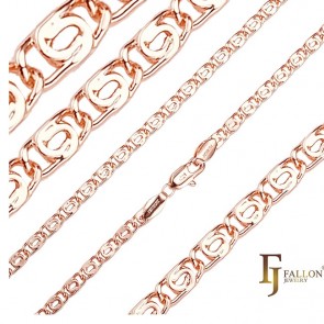 Позолочений ланцюжок Fallon 84100184-50 фото | Brulik