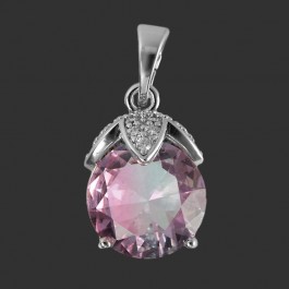 Кулон  Xuping 3537-розовый фианит