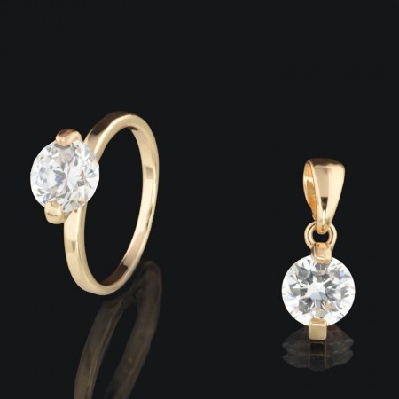 Позолоченный  комплект  Fallon 8123527 фото | Brulik