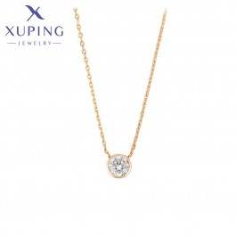 Позолочений  ланцюжок з кулоном  Xuping 40126