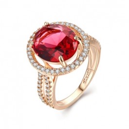 Позолоченное кольцо Italina 311554