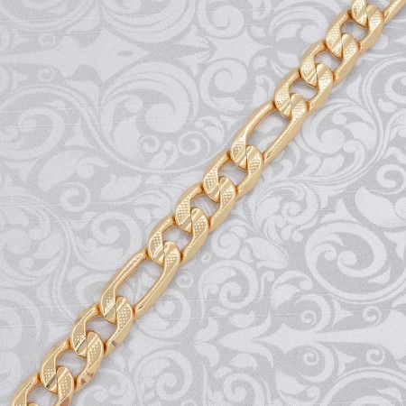 Отменный позолоченный браслет XP 10-7102 фото | Brulik