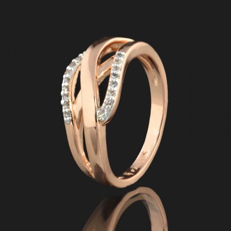 Позолоченное кольцо Fallon 93201693 фото | Brulik