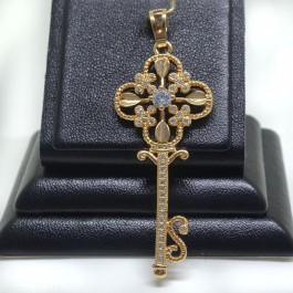 Позолоченный кулон 3555