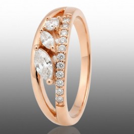 Позолочена каблучка Xuping 10956