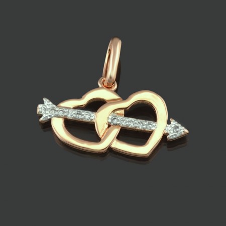 Позолоченный кулон Fallon 96201104 фото | Brulik