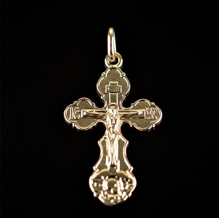 Позолоченный крестик  Fallon 86100039 фото | Brulik